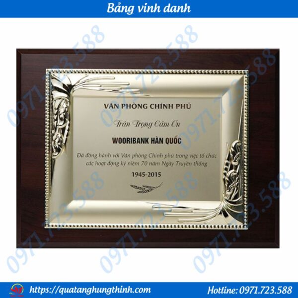 bảng vinh danh